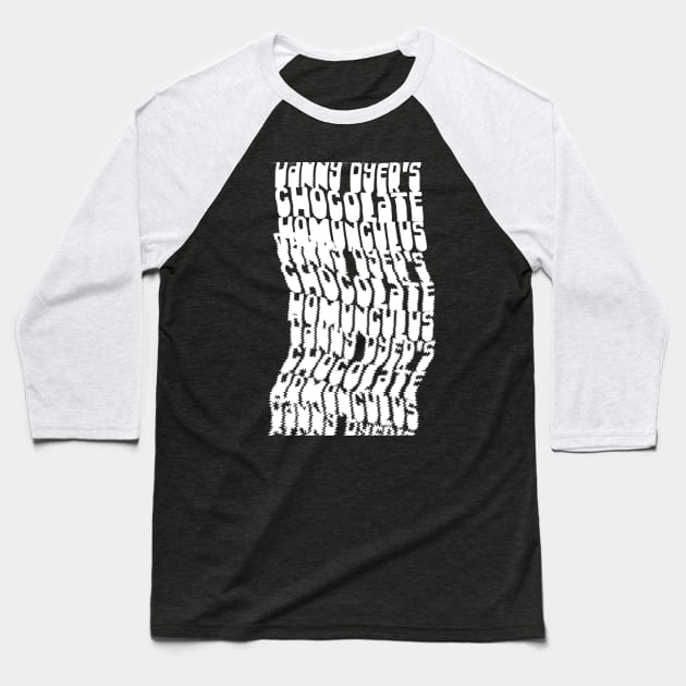 Danny Dyer's Chocolate Homonculus //// Peep Show Fan Design Baseball T-Shirt by DankFutura